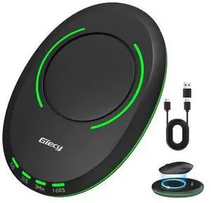 Giecy Ultra Slim Undetectable Mouse Mover, Mouse Jiggler with Adjustable Interval Timer & Breathing Light, Simulates Realistic Mouse Movement for Keeping Computer Laptop Active Office Home Remote Work Giecy Ultra Slim Undetectable Mouse Mover, Mouse Jiggler with Adjustable Interval Timer & Breathing Light, Simulates Realistic Mouse Movement for Keeping Computer Laptop Active Office Home Remote Work
