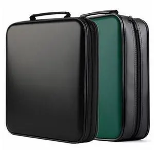 DVD Storage CD Case Holder:TIMCORR DVD Binder Protective CD Book Portable DVD Organizer-CD Wallet 160+320 Disc Holder Hard Plastic Movie Case Black Green CD Portfolio DVD Storage CD Case Holder:TIMCORR DVD Binder Protective CD Book Portable DVD Organizer-CD Wallet 160+320 Disc Holder Hard Plastic Movie Case Black Green CD Portfolio