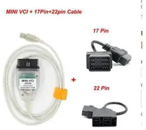 FOR Mini-VCI V18.00.008 For- OBD2 Car Diagnostic Cable Mini VCI J2534 FTDI FT232RL TIS Auto Cables Connectors FOR Mini-VCI V18.00.008 For- OBD2 Car Diagnostic Cable Mini VCI J2534 FTDI FT232RL TIS Auto Cables Connectors