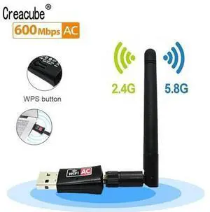 600M Wireless USB WiFi Adapter Network Card Wifi Receiver 2.4/5G Dual Band Antennas Computer Network LAN Card 600M Wireless USB WiFi Adapter Network Card Wifi Receiver 2.4/5G Dual Band Antennas Computer Network LAN Card
