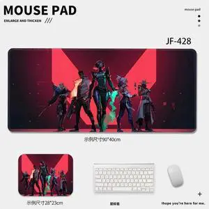 VALORANT game mouse pad Extended Gaming Mouse Pad with Stitched Edges, Large Mouse pad with Non-Slip Rubber Base for Work & Gaming, Office & Home, 280x230mm VALORANT game mouse pad Extended Gaming Mouse Pad with Stitched Edges, Large Mouse pad with Non-Slip Rubber Base for Work & Gaming, Office & Home, 280x230mm