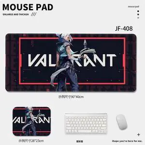 VALORANT game mouse pad Extended Gaming Mouse Pad with Stitched Edges, Large Mouse pad with Non-Slip Rubber Base for Work & Gaming, Office & Home 280x230mm VALORANT game mouse pad Extended Gaming Mouse Pad with Stitched Edges, Large Mouse pad with Non-Slip Rubber Base for Work & Gaming, Office & Home 280x230mm