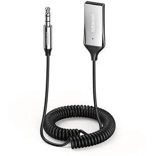 Aux to Bluetooth 6.0 Adapter 3.5mm Bluetooth Receiver for Car USB 2.0 to 3.5mm Jack Kit with Built-in Microphone Aux Input for Hands-Free Calls Compatible with Car Speaker and Home Audio Aux to Bluetooth 6.0 Adapter 3.5mm Bluetooth Receiver for Car USB 2.0 to 3.5mm Jack Kit with Built-in Microphone Aux Input for Hands-Free Calls Compatible with Car Speaker and Home Audio