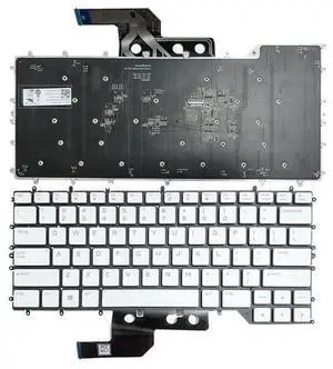 replacement keyboard for Alienware M15 R2 R3 R4 0Y00RH US White color Backlit RGB Per Key for Dell replacement keyboard for Alienware M15 R2 R3 R4 0Y00RH US White color Backlit RGB Per Key for Dell