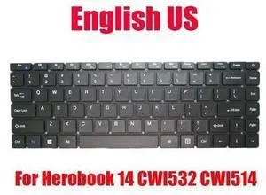 Laptop Keyboard For Chuwi Herobook 14 CWI532 CWI514 YMS-0177-B MB3181004 US Laptop Keyboard For Chuwi Herobook 14 CWI532 CWI514 YMS-0177-B MB3181004 US