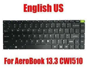 US Keyboard For Chuwi AeroBook 13.3 CWI510 CWI509 AeroBook Pro 13.3 CWI510 US Keyboard For Chuwi AeroBook 13.3 CWI510 CWI509 AeroBook Pro 13.3 CWI510