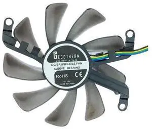 GPU cooling fan for GALAX Gece RTX 2060 2070 SUPER GPU cooling fan for GALAX Gece RTX 2060 2070 SUPER