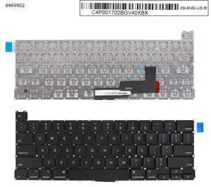 US Keyboard for Pro A2289 BLACK(without Backlit) US Keyboard for Pro A2289 BLACK(without Backlit)