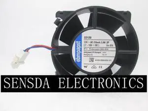 PAPST 3312U 12V 2.4W 2.8W 90*90*32MM Waterproof axial Cooling fan PAPST 3312U 12V 2.4W 2.8W 90*90*32MM Waterproof axial Cooling fan