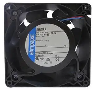 Ebmpapst DV5214N cooling fan, size 127 x 127 x 38mm 24 V DC, air flow 270m3/h, 5000rpm Ebmpapst DV5214N cooling fan, size 127 x 127 x 38mm 24 V DC, air flow 270m3/h, 5000rpm