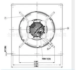 K3G560-RB31-71/F03 Germany ebm imported 560mm 4.43A 1650rmp 2900W 400V centrifugal fan K3G560-RB31-71/F03 Germany ebm imported 560mm 4.43A 1650rmp 2900W 400V centrifugal fan