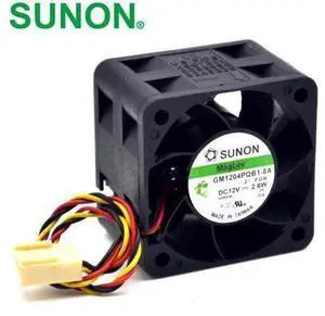 SUNON Cooling fan server 12V 2.6W GM1204PQB1-8A 40*40*28mm SUNON Cooling fan server 12V 2.6W GM1204PQB1-8A 40*40*28mm