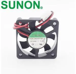10pcs 5 cm 5010 24 v 1.0 W KDE2405PFB1-8 2 line cooling fans 10pcs 5 cm 5010 24 v 1.0 W KDE2405PFB1-8 2 line cooling fans