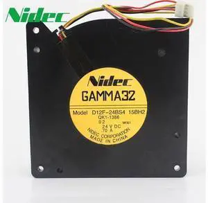 Nidec D12F-24BS4 12CM 12032 24V 0.70A turbo blowers 120*120*32mm Nidec D12F-24BS4 12CM 12032 24V 0.70A turbo blowers 120*120*32mm
