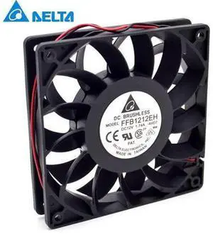 Delta FFB1212EH 12V 1.74A 12CM 12025 dual ball bearing cooling fan violence 120*120*25mm Delta FFB1212EH 12V 1.74A 12CM 12025 dual ball bearing cooling fan violence 120*120*25mm