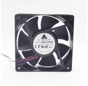 New AFB1224SHE 12038 24V 0.75A fan dual ball wind capacity inverter durable for Delta 120*120*38mm 10pcs\/lot New AFB1224SHE 12038 24V 0.75A fan dual ball wind capacity inverter durable for Delta 120*120*38mm 10pcs\/lot
