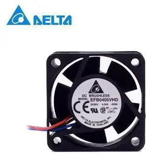 Delta fan EFB0405VHD 4020 4cm 5V 0.50A three line server chassis fan drive 40*40*20mm 50pcs\/lot Delta fan EFB0405VHD 4020 4cm 5V 0.50A three line server chassis fan drive 40*40*20mm 50pcs\/lot