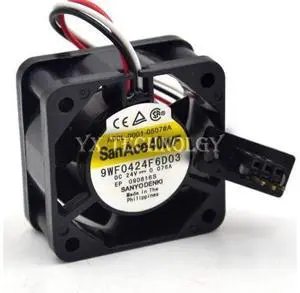 9WF0424F6D03 24V 0.076A 4020 waterproof Fanuc fan 40*40*20mm 9WF0424F6D03 24V 0.076A 4020 waterproof Fanuc fan 40*40*20mm