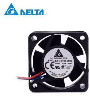Delta fan EFB0405VHD 4020 4cm 5V 0.50A three line server chassis fan drive 40*40*20mm 50pcs/lot Delta fan EFB0405VHD 4020 4cm 5V 0.50A three line server chassis fan drive 40*40*20mm 50pcs/lot