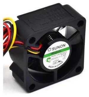 Sunon original 40*40*20mm 3-wire 4020 4 cm silent fan 1.4W KDE1204PKVX 100pcs\/lot Sunon original 40*40*20mm 3-wire 4020 4 cm silent fan 1.4W KDE1204PKVX 100pcs\/lot