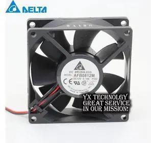 50pcs/lot AFB0812M 12v 8cm 8025 double ball bearing fan 0.18A DELTA 80*80*25mm 50pcs/lot AFB0812M 12v 8cm 8025 double ball bearing fan 0.18A DELTA 80*80*25mm