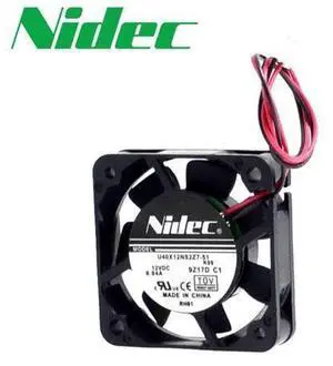 Nidec U40X12NS2Z7-51 4cm4 PCT 12V 0.04A 4010 ultra-quiet fan 40*40*10mm Nidec U40X12NS2Z7-51 4cm4 PCT 12V 0.04A 4010 ultra-quiet fan 40*40*10mm
