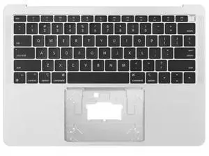 Silver Cover Top Case Palmrest US Keyboard For MacBook Air 13" M1 A2337 2020 Silver Cover Top Case Palmrest US Keyboard For MacBook Air 13" M1 A2337 2020