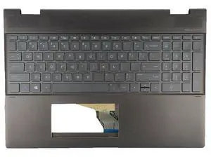 For Spectre x360 15-CH Palmrest Cover Backlit US Keyboard L15588-001 Top Case For Spectre x360 15-CH Palmrest Cover Backlit US Keyboard L15588-001 Top Case