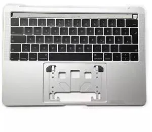 Upper Top Case Palmrest US Keyboard For MacBook Pro 13" A1989 2018 2019 Silver Upper Top Case Palmrest US Keyboard For MacBook Pro 13" A1989 2018 2019 Silver