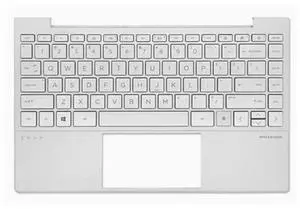 For ENVY 13-BA Series Palmrest Upper Case Backlit Keyboard Silver Top L96801-001 For ENVY 13-BA Series Palmrest Upper Case Backlit Keyboard Silver Top L96801-001