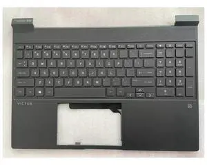 For Victus 15-FA Top Case Palmrest US Keyboard Touchpad Backlit N13298-001 For Victus 15-FA Top Case Palmrest US Keyboard Touchpad Backlit N13298-001
