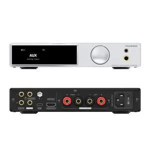 SMSL AO300 PRO Power Amplifier, CS43131 165W DAC Amp, USB/Coax/Opt/RCA to 2.1 Channel Speaker/Subwoofer, 4.4mm/6.35mm Headphone Amp, MQA DAC Amp, Silver SMSL AO300 PRO Power Amplifier, CS43131 165W DAC Amp, USB/Coax/Opt/RCA to 2.1 Channel Speaker/Subwoofer, 4.4mm/6.35mm Headphone Amp, MQA DAC Amp, Silver