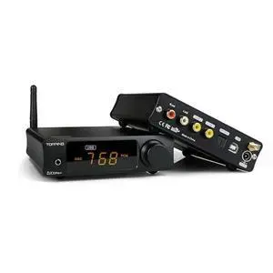 Topping DX3pro+ LDAC Headphone Amplifier with ES9038Q2M XU208 Chip, USB/Optical/Coaxial/Bluetooth to L/R RCA Line Output 3.5mm Headphone DAC Amp Preamp (Black) Topping DX3pro+ LDAC Headphone Amplifier with ES9038Q2M XU208 Chip, USB/Optical/Coaxial/Bluetooth to L/R RCA Line Output 3.5mm Headphone DAC Amp Preamp (Black)