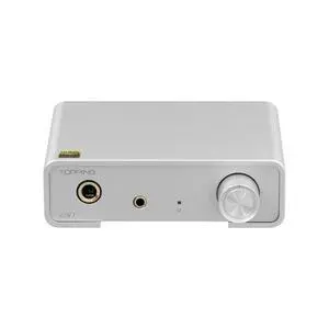 Topping DX1 DAC Headphone Amplifier Combo, 280mW×2 HiFi DAC Amp, Two-Stage GAIN Switch USB Chargable Discrete LNRD, AK4493S DSD256 32Bit/384kHz XMOS XU208 Amps(Silver) Topping DX1 DAC Headphone Amplifier Combo, 280mW×2 HiFi DAC Amp, Two-Stage GAIN Switch USB Chargable Discrete LNRD, AK4493S DSD256 32Bit/384kHz XMOS XU208 Amps(Silver)