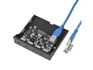 FOR PCIE Two-port 19PIN USB3.0 Adapter Card PCI-E To 19-pin Front Panel Floppy Drive Expansion Card FOR PCIE Two-port 19PIN USB3.0 Adapter Card PCI-E To 19-pin Front Panel Floppy Drive Expansion Card