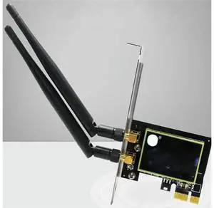 built-in pci-e wireless network card dual frequency 300M wireless WIFI network card 2.4G / 5G supports AP launch built-in pci-e wireless network card dual frequency 300M wireless WIFI network card 2.4G / 5G supports AP launch