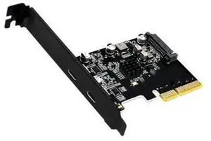 PCIE USB 3.1 Dual 10Gbps 2x Type-C Ports 2 ports usb3.1 to pcie card PCI Express Controller Riser Card Expansion Adapter PCIE USB 3.1 Dual 10Gbps 2x Type-C Ports 2 ports usb3.1 to pcie card PCI Express Controller Riser Card Expansion Adapter