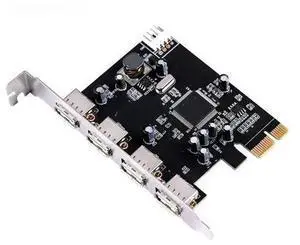 PCIe PCI-Express x1 to 4 External port USB2.0 Ports with sata power expansion card 9990 PCIe PCI-Express x1 to 4 External port USB2.0 Ports with sata power expansion card 9990