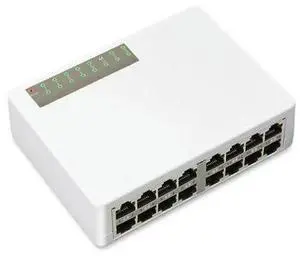 16 Ports Fast Ethernet LAN RJ45 Vlan 10/100Mbps Network Switch Switcher Hub PC 16 Ports Fast Ethernet LAN RJ45 Vlan 10/100Mbps Network Switch Switcher Hub PC