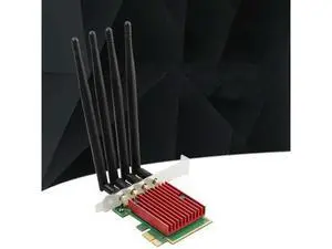 PCIe network card 1900M wireless WIFI network adapter RTL8814AE chip 4 Antenna 2.4G/5G Dual Band WIFI PCIe network card 1900M wireless WIFI network adapter RTL8814AE chip 4 Antenna 2.4G/5G Dual Band WIFI