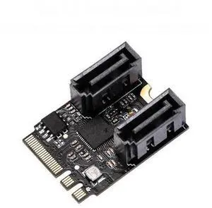 M.2 ngff to sata 3 adapter card A Key and E key to 2 Ports SATA 6Gb/s adapter card 2230mm size driver M.2 ngff to sata 3 adapter card A Key and E key to 2 Ports SATA 6Gb/s adapter card 2230mm size driver