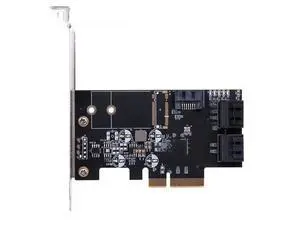 SATA III 6g 5 ports controller card PCIe 3.0 x4 expansion card with Low Profile Bracket SATA III 6g 5 ports controller card PCIe 3.0 x4 expansion card with Low Profile Bracket