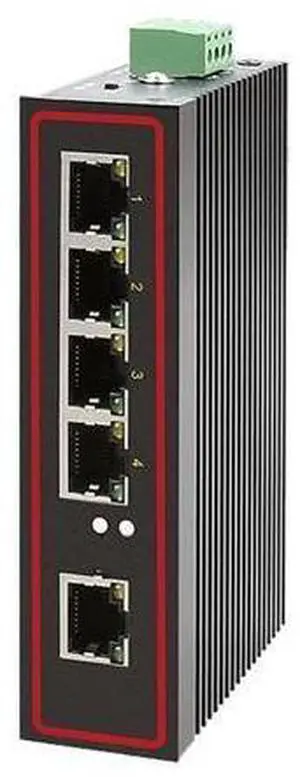 Industrial 5 port ethernet LAN switch 100M DOUBLE DC POWER high and low temperature SURGE PROTECTION Industrial 5 port ethernet LAN switch 100M DOUBLE DC POWER high and low temperature SURGE PROTECTION