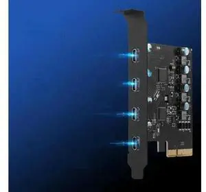 Effortlessly Connect USB Type C Devices to Your with PCIe X4 to 4 Port USB3.2 Gen2 Type C Converter Card Effortlessly Connect USB Type C Devices to Your with PCIe X4 to 4 Port USB3.2 Gen2 Type C Converter Card