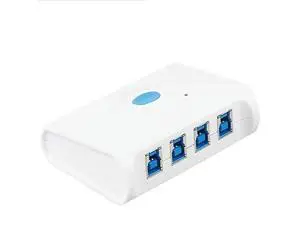 USB3.0 sharing switch type-B 4 port usb3.0 hub printer sharing switch Four in and one out MT-SW341 USB3.0 sharing switch type-B 4 port usb3.0 hub printer sharing switch Four in and one out MT-SW341
