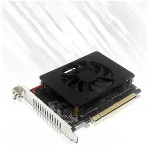 PCI-EX16 NVME M.2 MKEY SSD RAID Array Expansion Adapter Motherboard PCI-E Split Card 4-disk SSD Array Card With Cooling Fan PCI-EX16 NVME M.2 MKEY SSD RAID Array Expansion Adapter Motherboard PCI-E Split Card 4-disk SSD Array Card With Cooling Fan