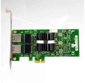82576 chip E1G42ET server dual-port Gigabit network card PCI-EX1 interface ROS soft routing expansion card 82576 chip E1G42ET server dual-port Gigabit network card PCI-EX1 interface ROS soft routing expansion card