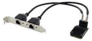 MINI PCIE to dual Gigabit Ethernet mpcie to 2 ports 100/1000M lan card inter Chipset 82583+AMS1182E MINI PCIE to dual Gigabit Ethernet mpcie to 2 ports 100/1000M lan card inter Chipset 82583+AMS1182E