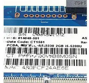 240 246 G4 14-AC TPN-I119 Main Board 817886-001 6050A2730001 240 246 G4 14-AC TPN-I119 Main Board 817886-001 6050A2730001