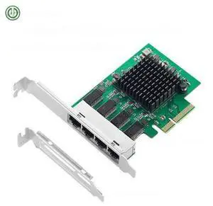 PCIe x4 4 Ports Gigabit Ethernet Network Card 10/100/1000Mbps Quad NIC 8111H Chips PC Server PCIe x4 4 Ports Gigabit Ethernet Network Card 10/100/1000Mbps Quad NIC 8111H Chips PC Server